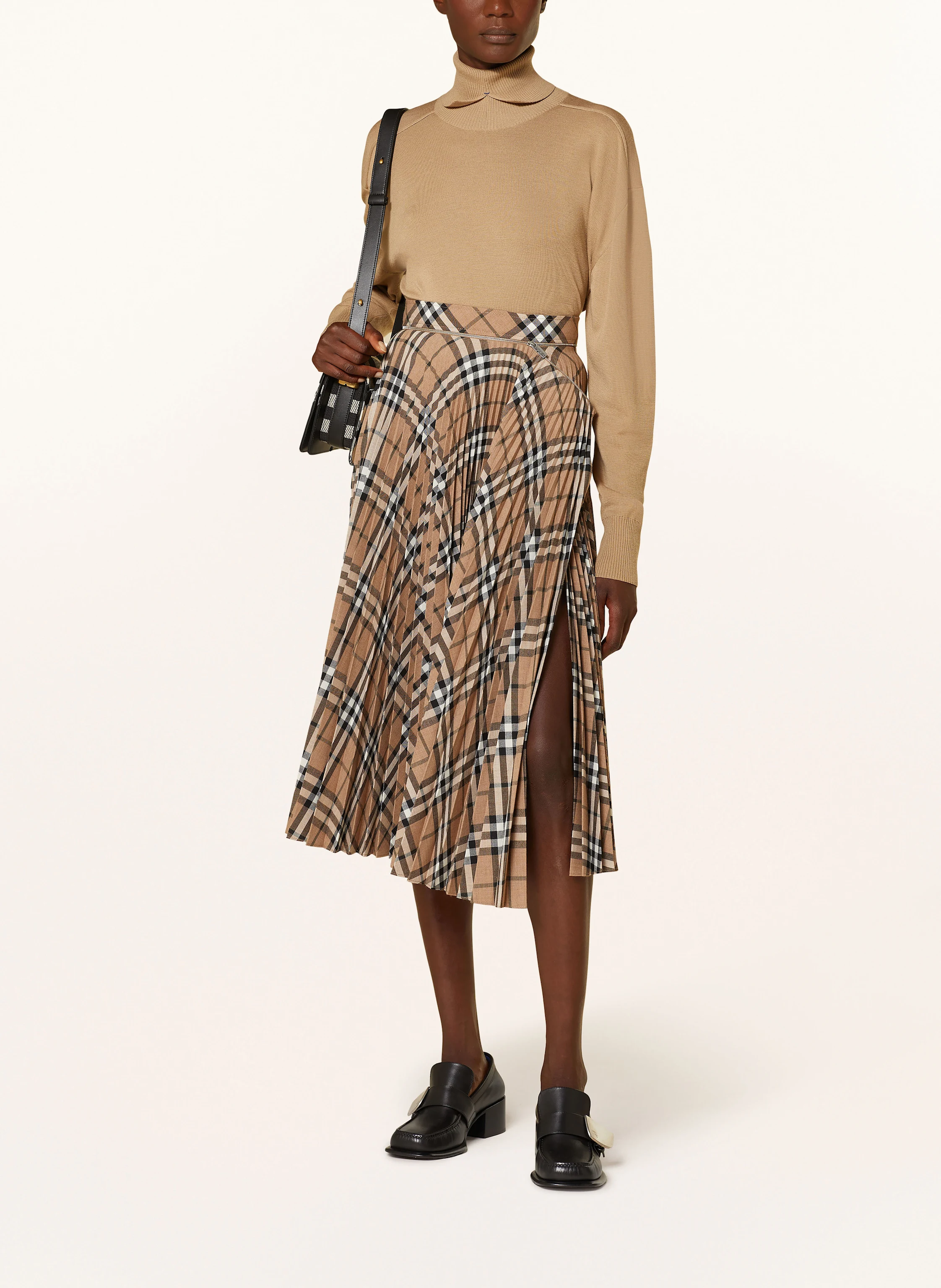 BURBERRY Plisseerock
