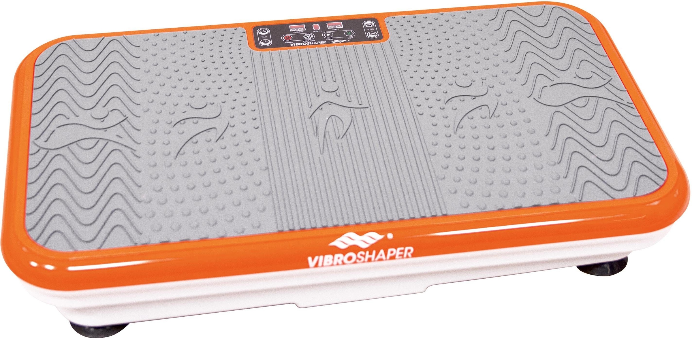 MediaShop Vibrationsplatte »VIBROSHAPER« 200 W 3 Intensitätsstufen Set, mit Trainingsbändern,