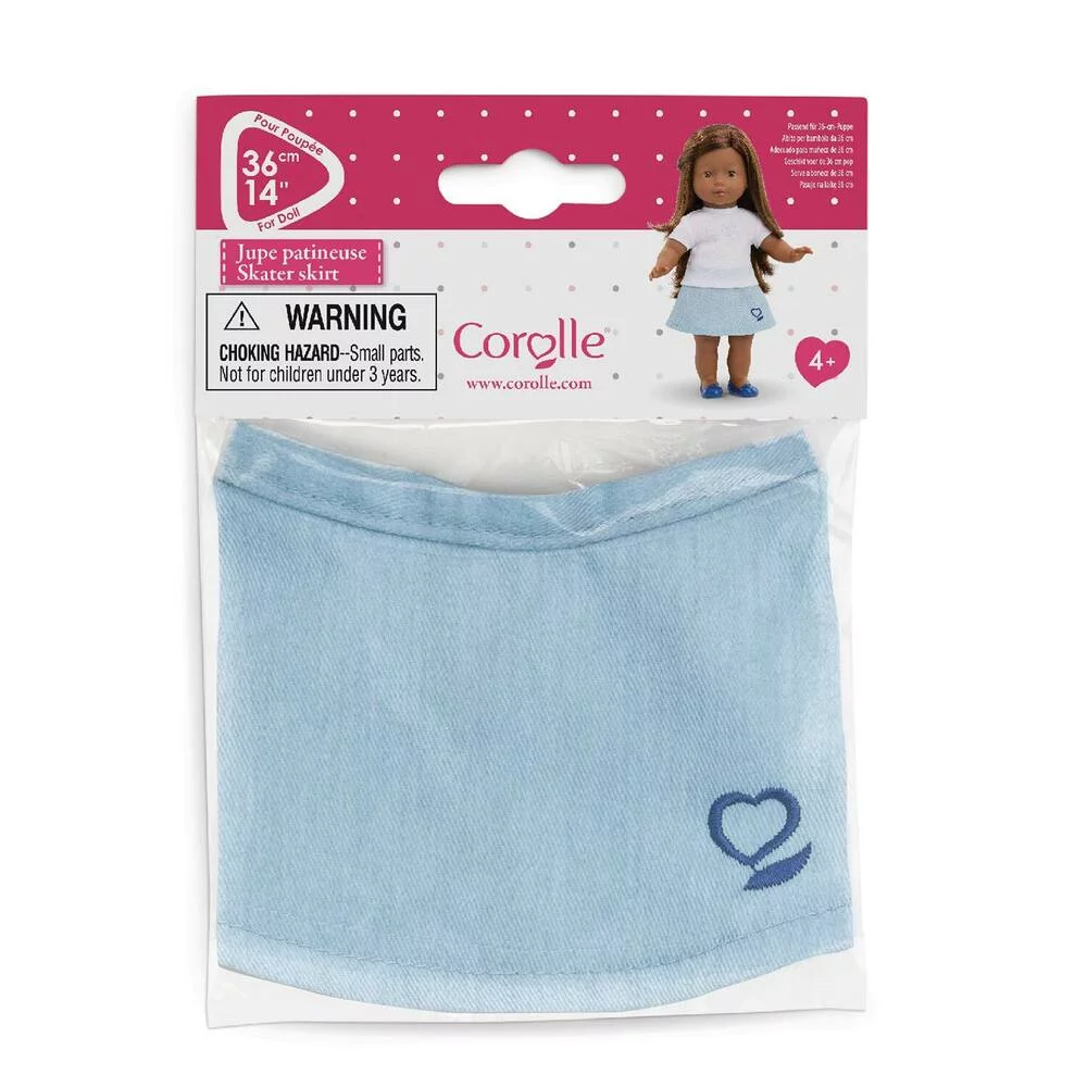 JUPE PATINEUSE POUR POUPEE - COROLLE MA COROLLE
