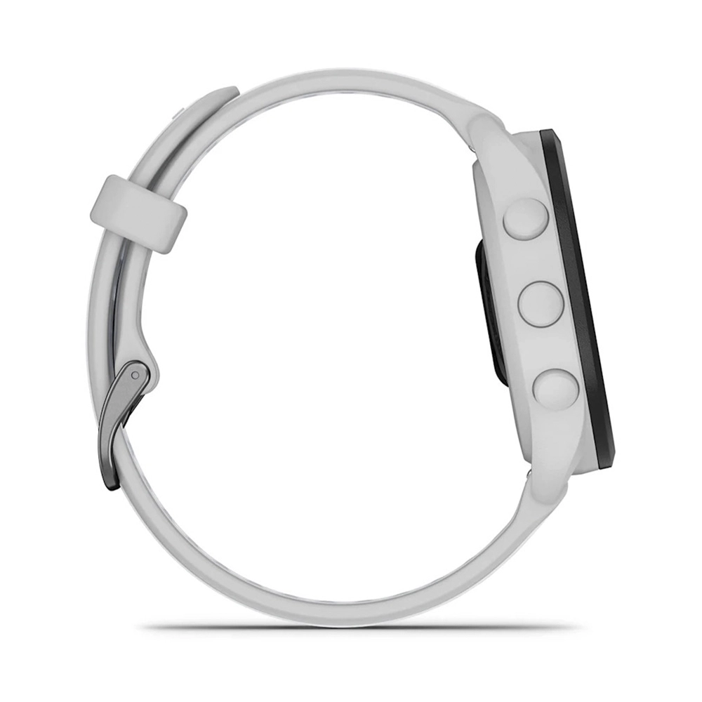 Garmin Forerunner 165 Music Sportuhr Dunstgrau/Steinweiss