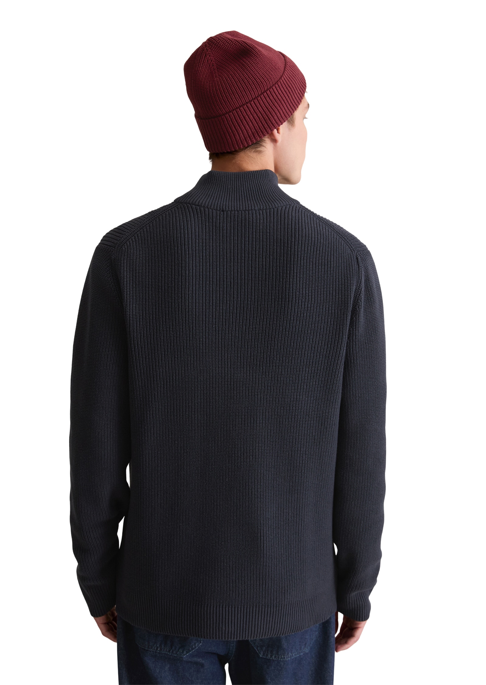 Marc O'Polo DENIM Troyer , relaxed fit aus reiner Bio-Baumwolle