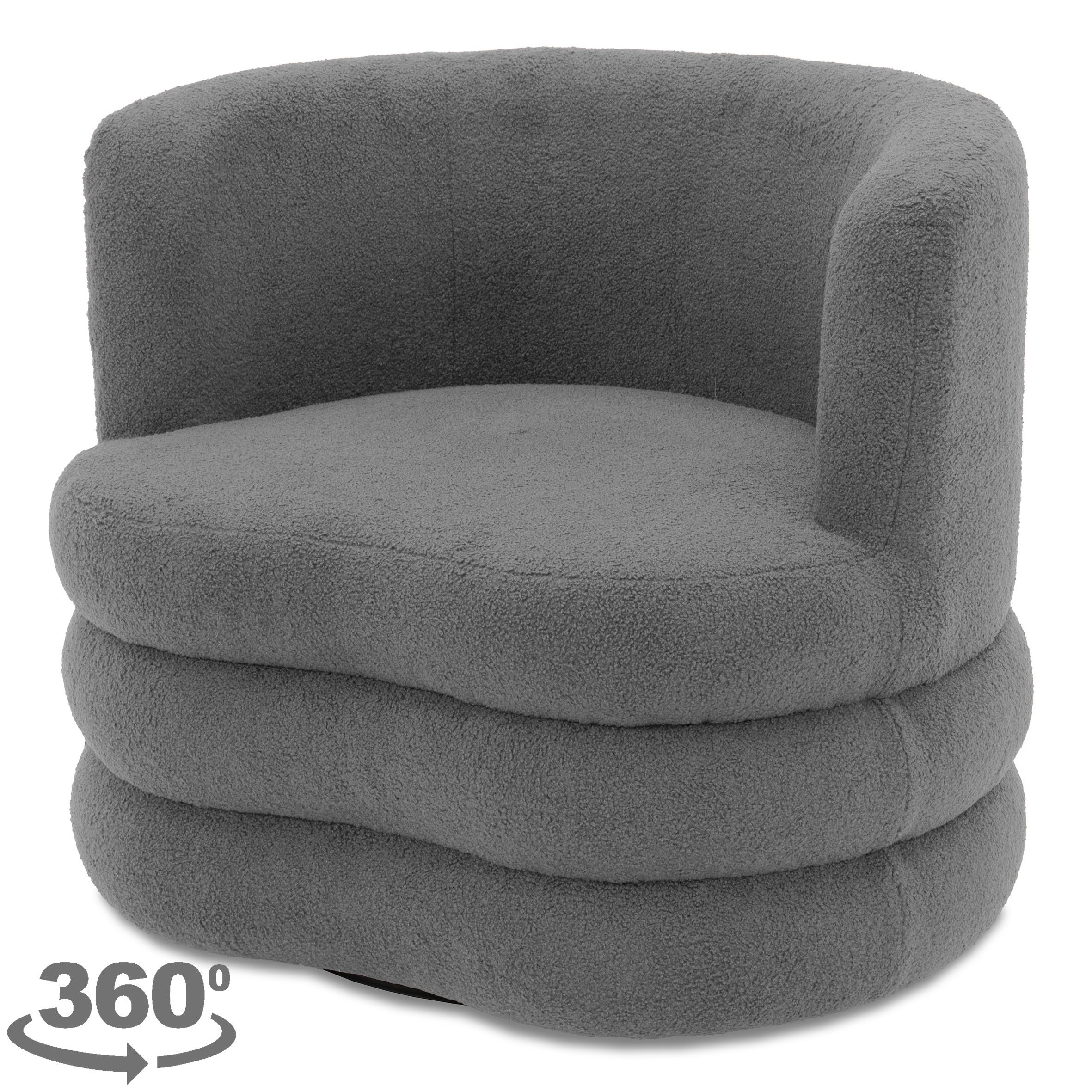 Draaifauteuil Magali B92 x D80 x H77 cm