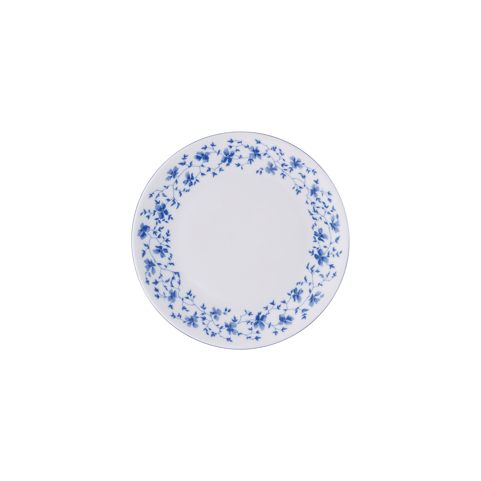 Form 1382 Blaublüten Brotteller 17 cm