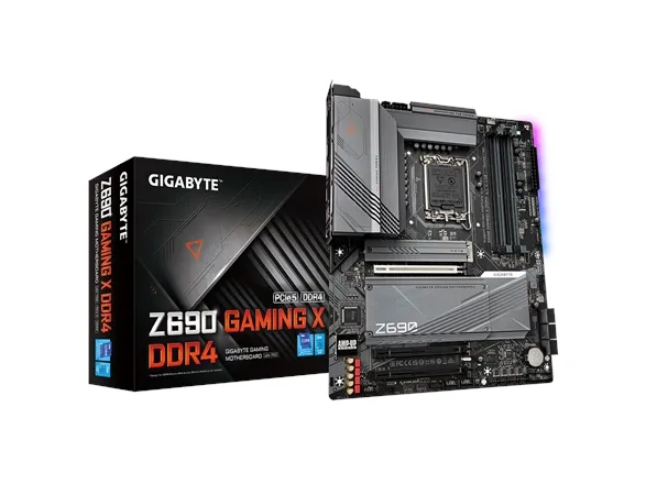 [OUTLET] - Gigabyte Z690 GAMING X DDR4 (rev. 1.0), Intel, LGA 1700, Intel® Core™ i5, Intel® Core™ i7, Intel® Core™ i9, DDR4-SDRAM, 128 GB, DIMM