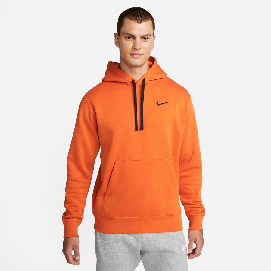Pays-Bas Sweat à Capuche NSW Club Fleece - Orange/Noir