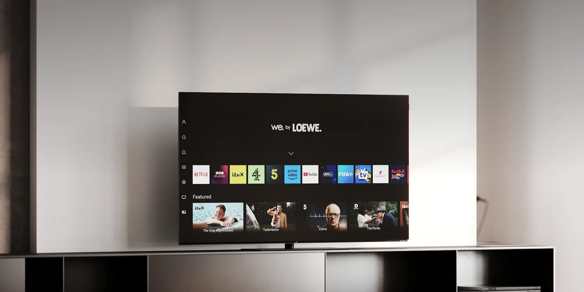 Loewe We. SEE 48 OLED Gris foncé TV OLED