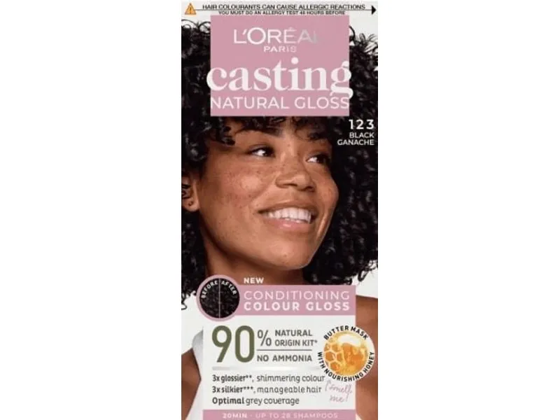 LOR CASTING NATURAL No.123 Black Ganache