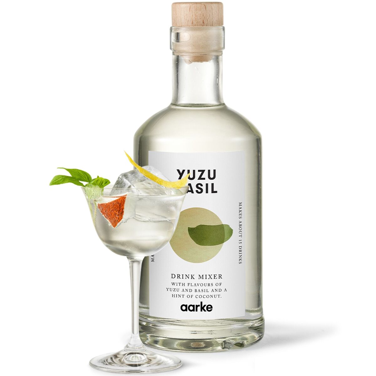 Drink mixer, yuzu basil