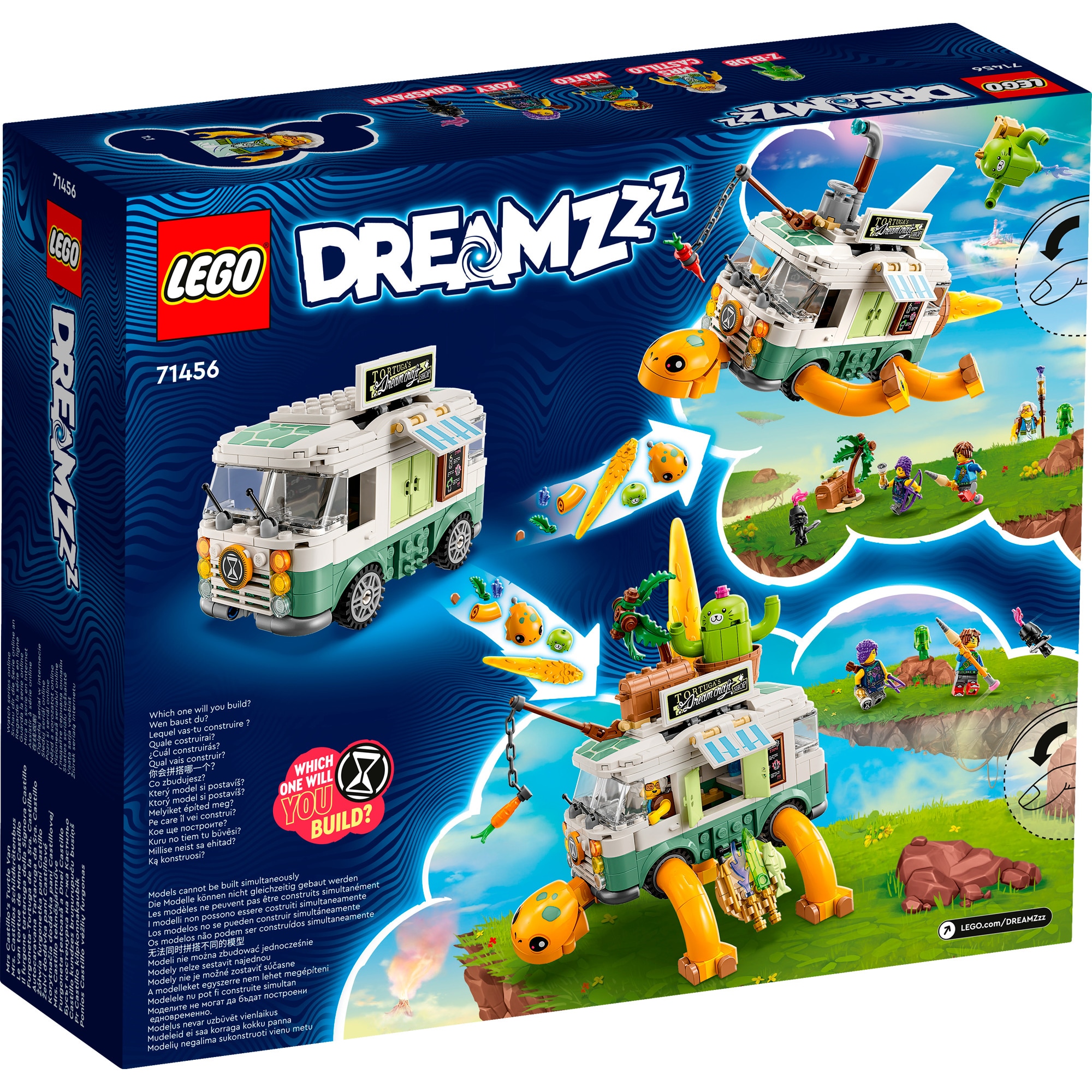 LEGO Konstruktionsspielzeug DREAMZzz Mrs. Castillos Schildkrötenbus