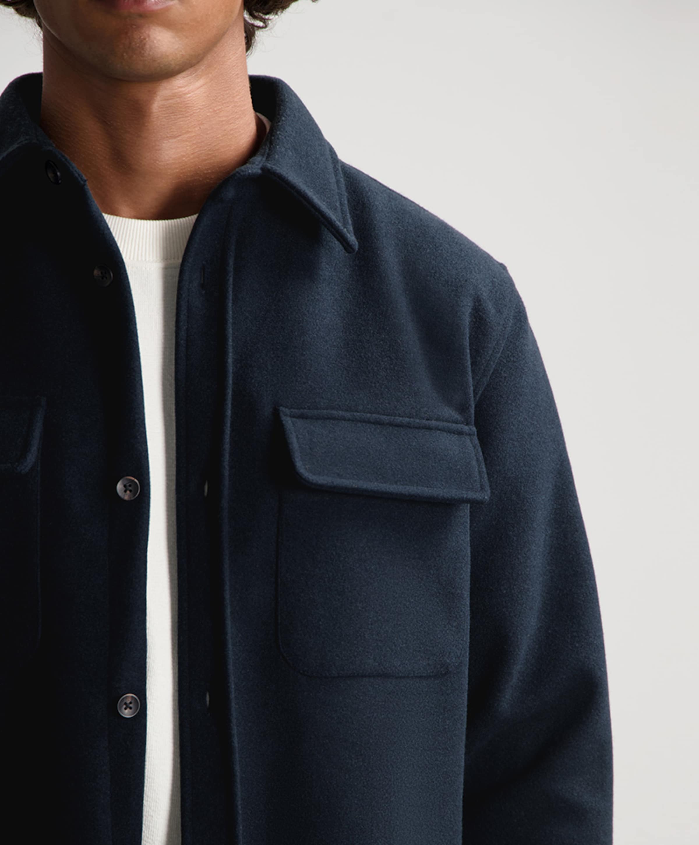 Dstrezzed Overshirt blauw