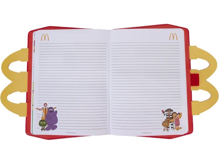 Loungefly Notizbuch McDonalds Happy Meal Offiziell lizenziertes Notizbuch