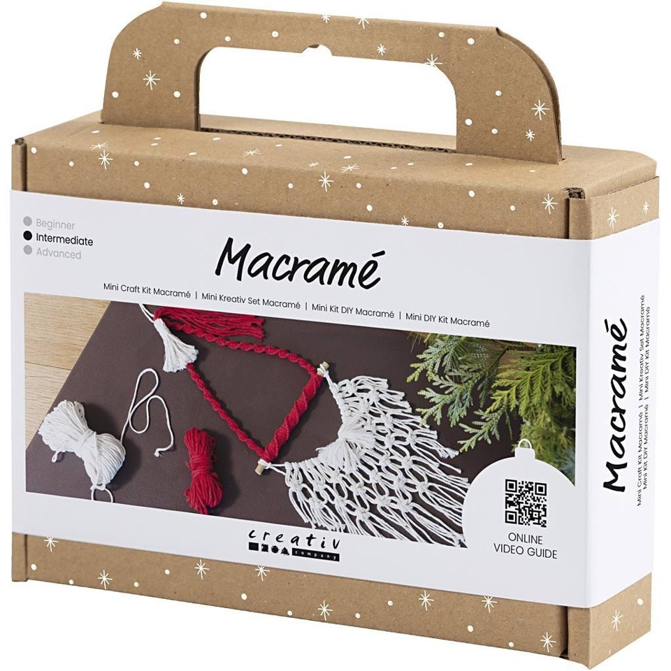 Mini DIY Kit - Macramé - Julemand