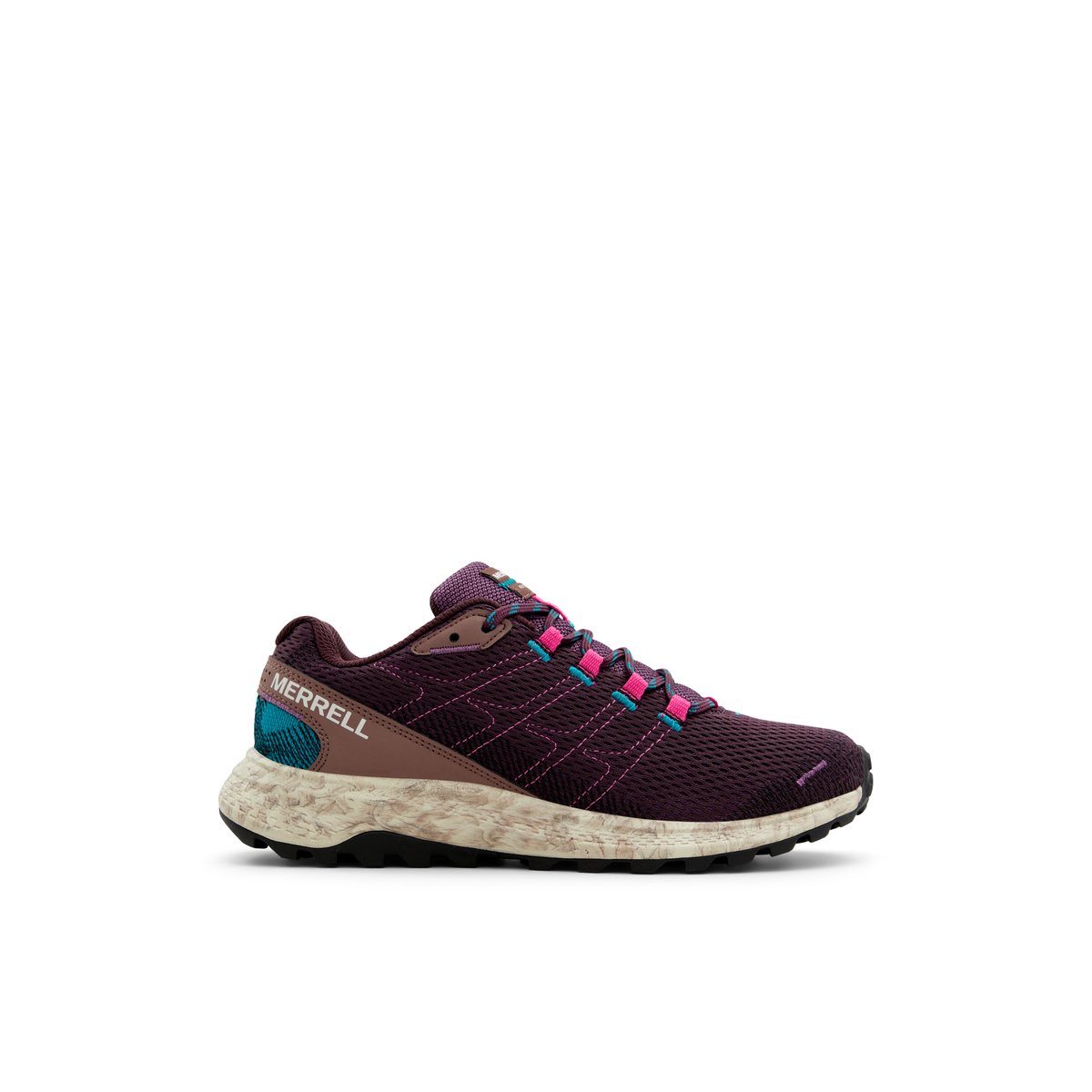 MERRELL-Fly strike-Baskets de randonnée - Talon plat - Violet Foncé