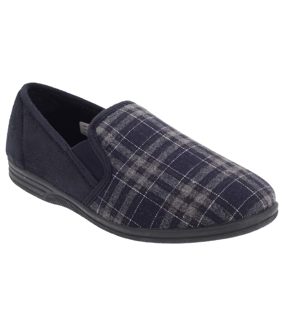 Zedzzz Harley - Chaussons à carreaux - Homme (Bleu marine) - UTDF821