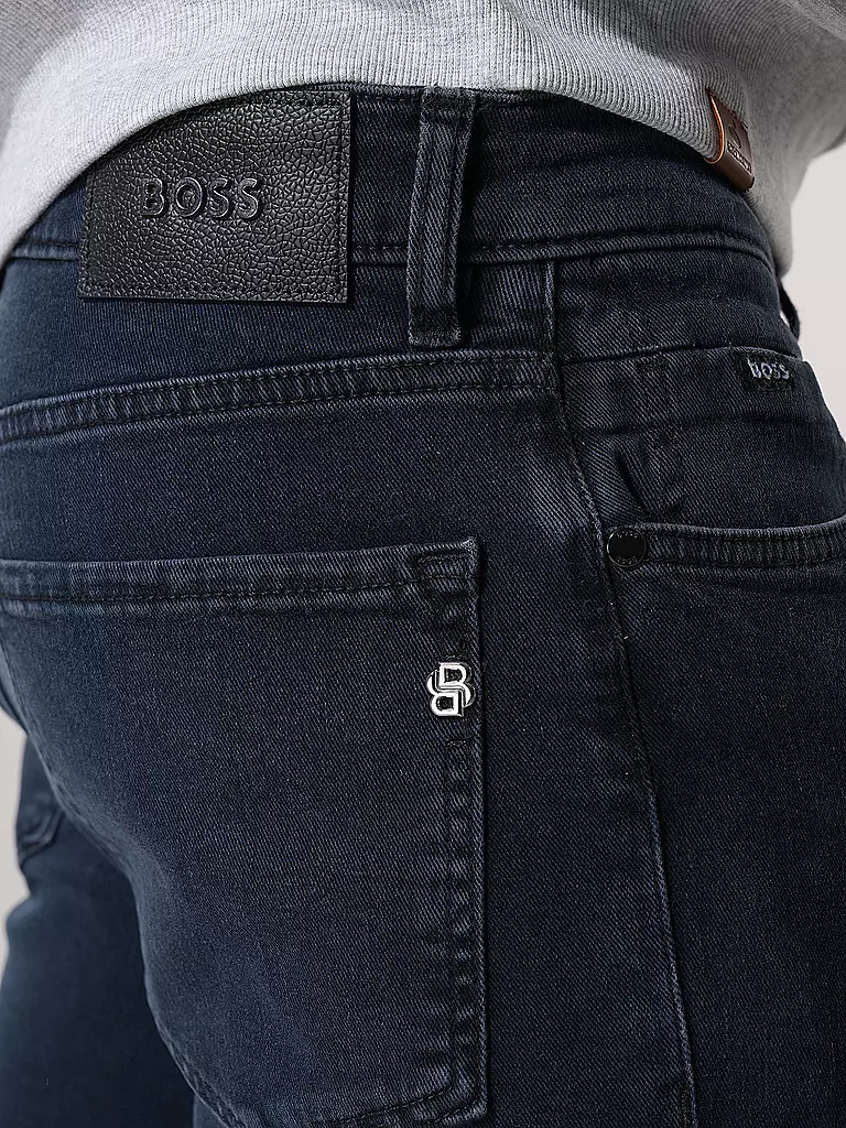 BOSS Jeans Regular Fit RE-MAINE dunkelblau