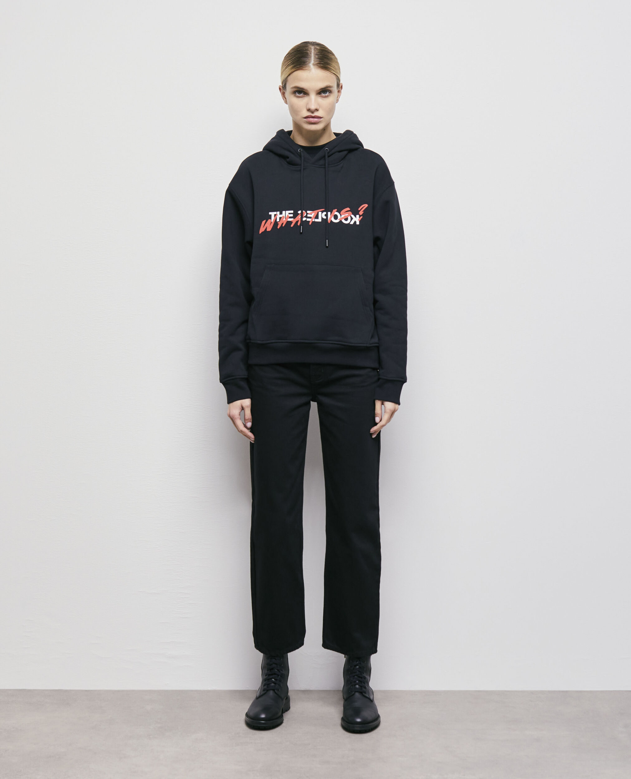 Sweat noir sérigraphie What is