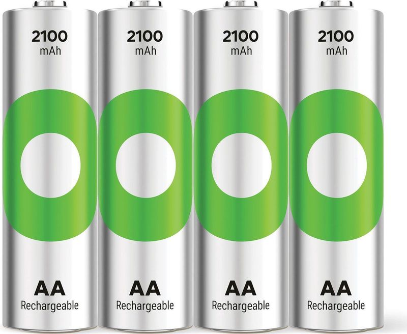 GP - ReCyko 2100 AA Batterijen - 4 Stuks - Oplaadbaar - NiMH