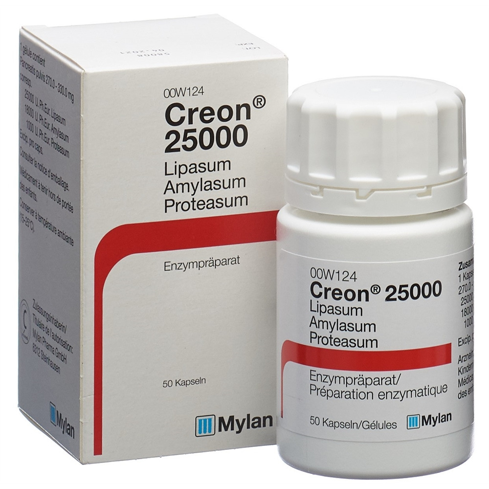 CREON 25000<br>50 Stück, Dose, Hartkapsel