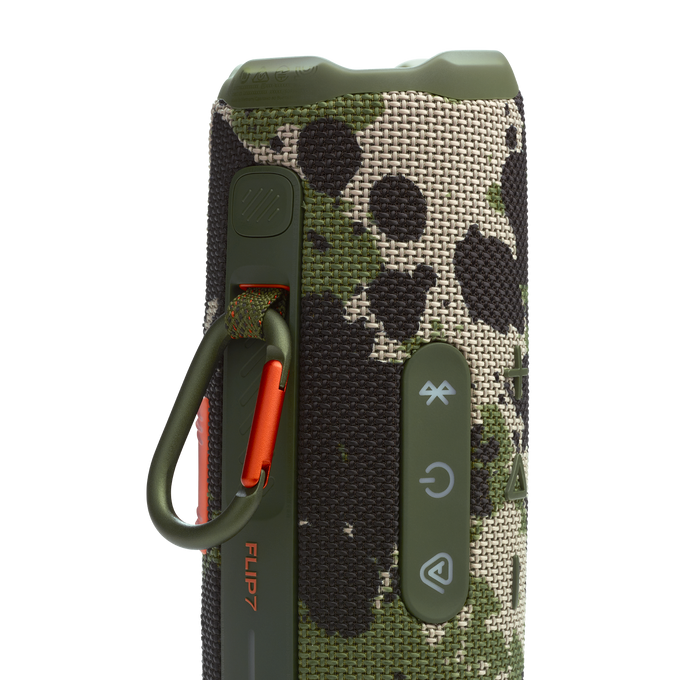 Flip 7 Wireless Bluetooth 5.4 Lautsprecher Wasserdicht IP68 (JBLFLIP7SQUAD) - Camouflage