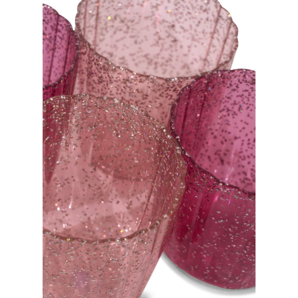 Køb Konges Sløjd Sparkling Pink Mix Glitter Kop 4 Pak