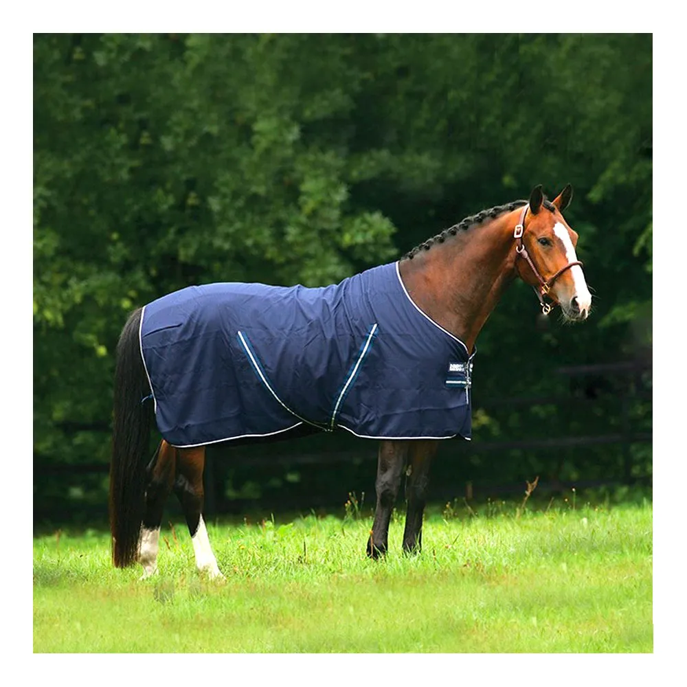 Horseware RAMBO STABLE SHEET 0G - Chemise de box navy/navy/white
