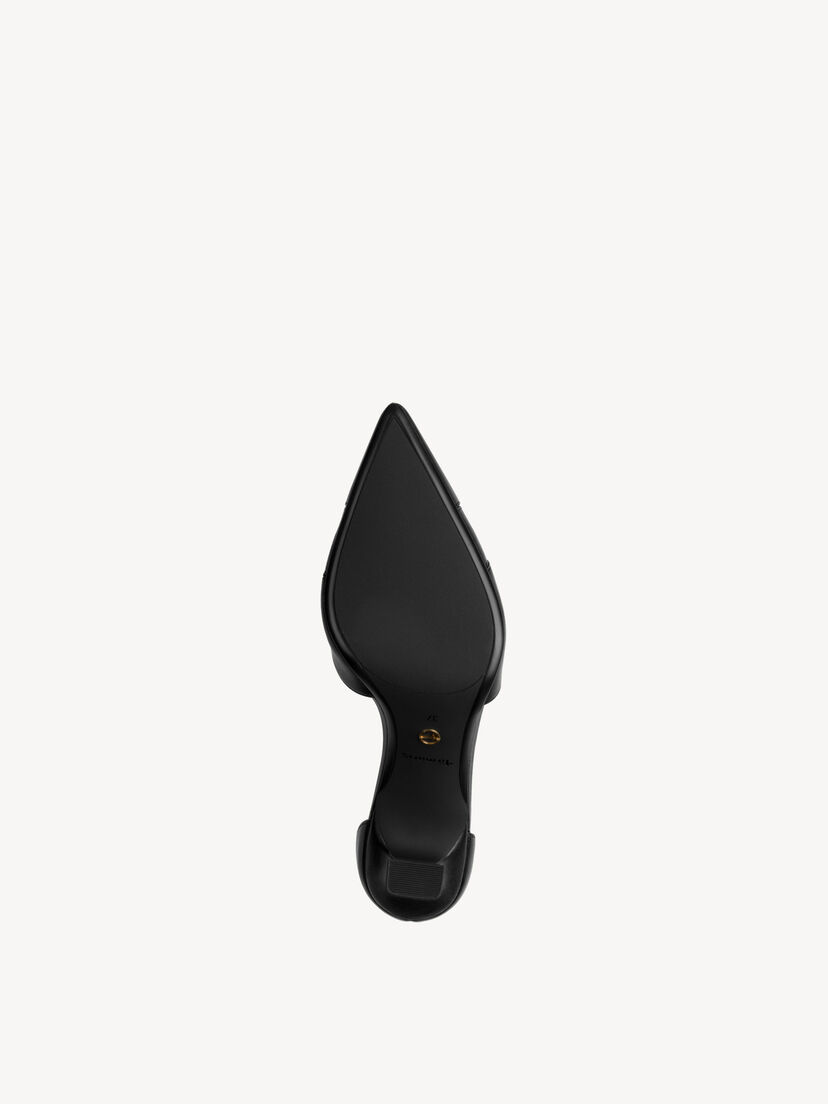 Leren Pumps - zwart