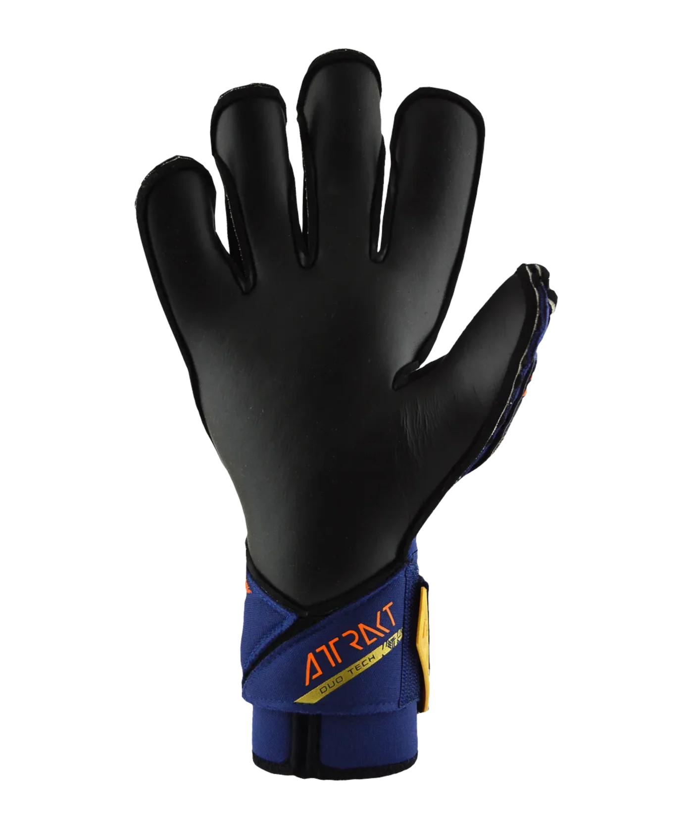 Reusch Attrakt Duo Evolution TW-Handschuhe Blau Gold Schwarz F4411