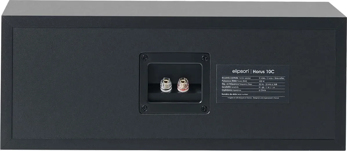 Elipson Horus 6B HCM 5.0 Noir carbone Packs enceintes compactes