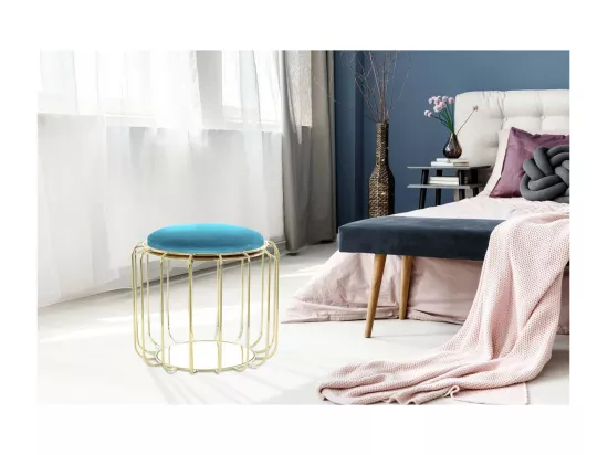 Pouf & Table d'Appoint 
