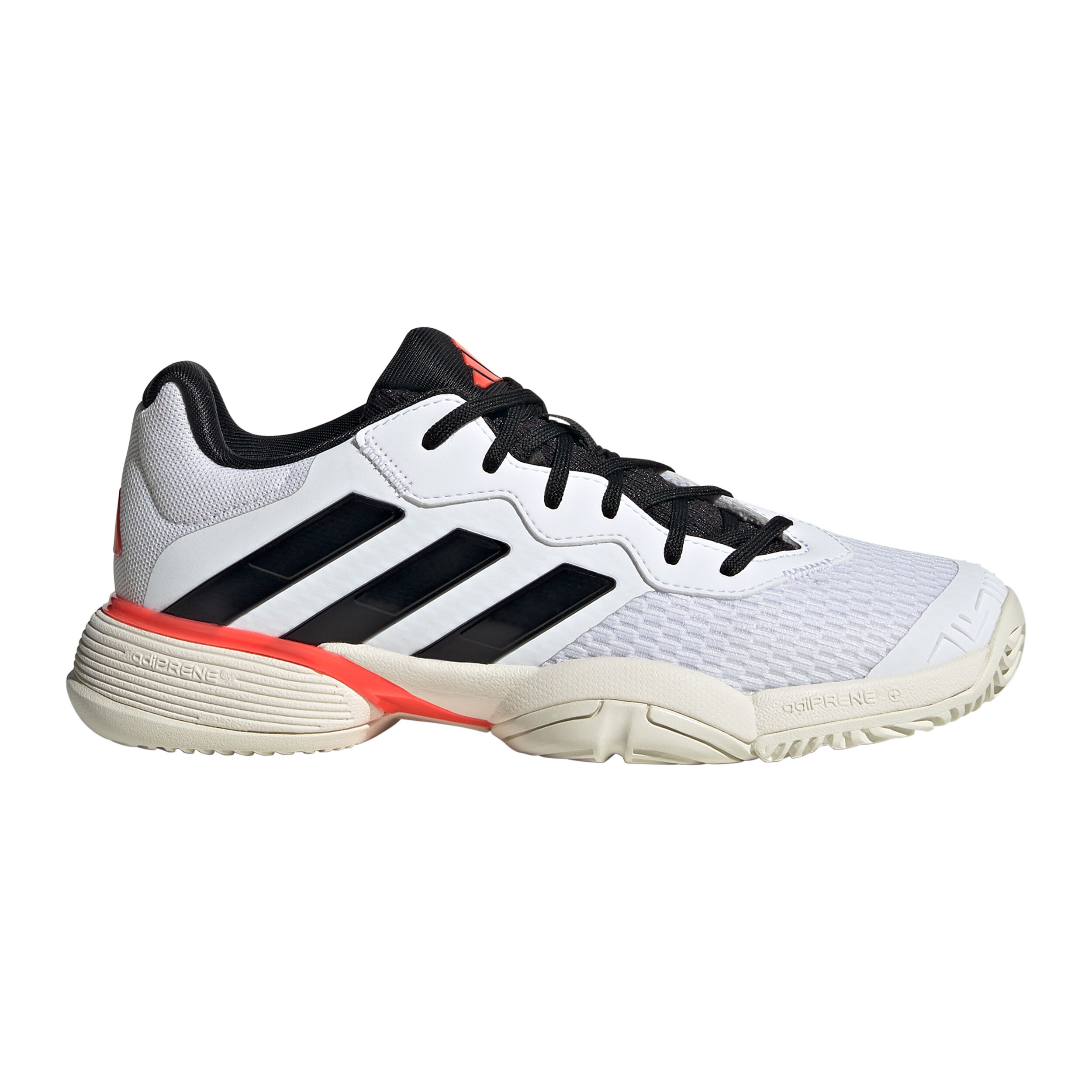 adidas Barricade Chaussures Toutes Surfaces Enfants - Blanc , Noir