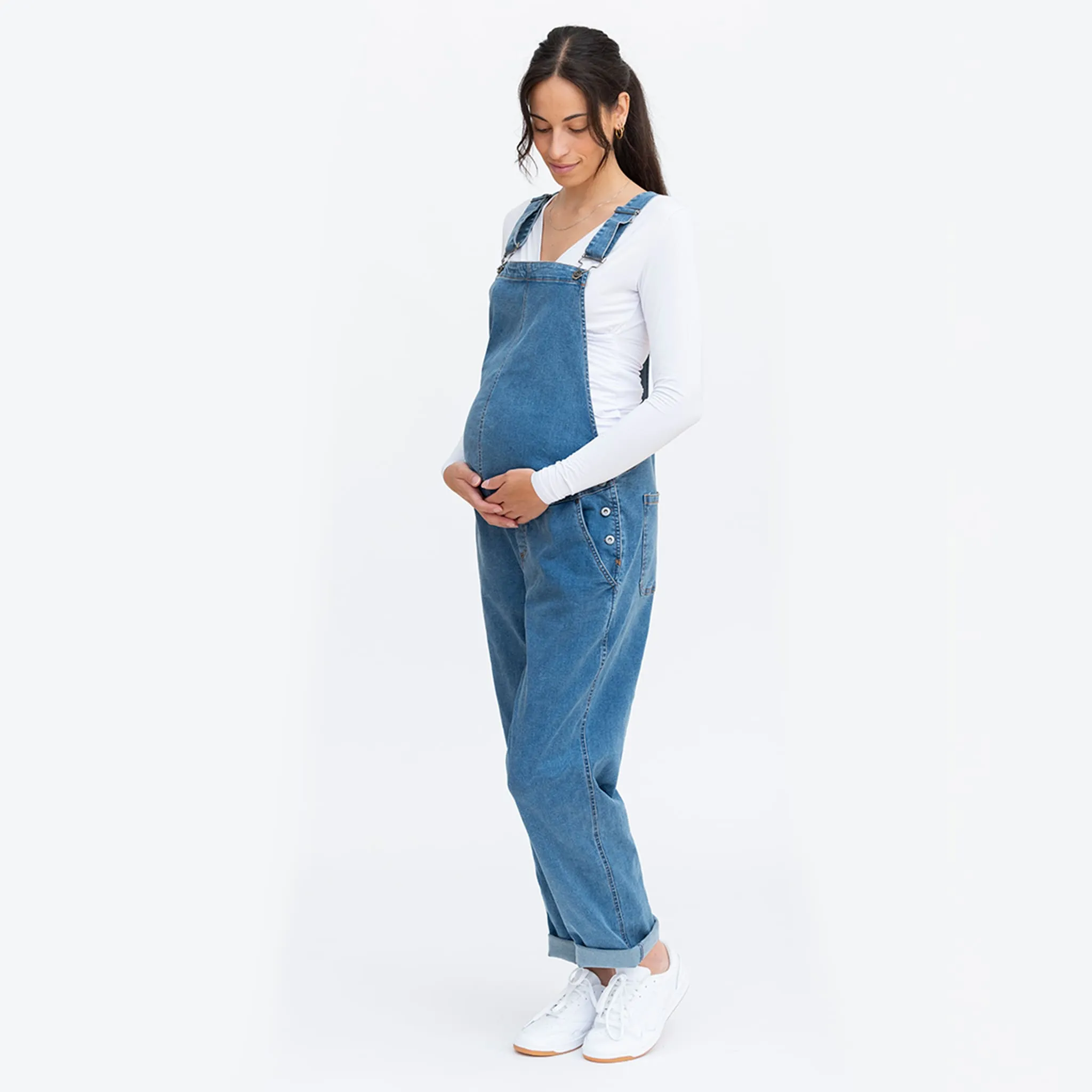 Bella Maternité Salopette Denim