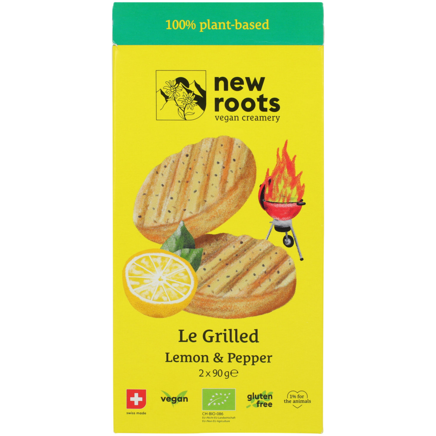 New Roots Bio Le Grilled Lemon & Pepper -