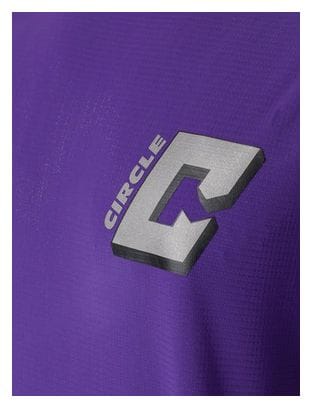 Maillot manches courtes Running Circle Legend Violet