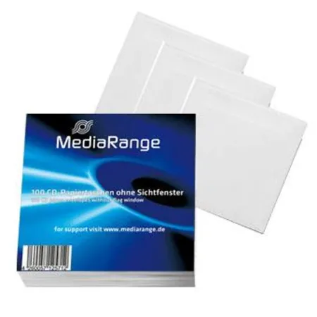 MediaRange CD / DVD Papierhüllen ohne Sichtfenster, 200 Stück