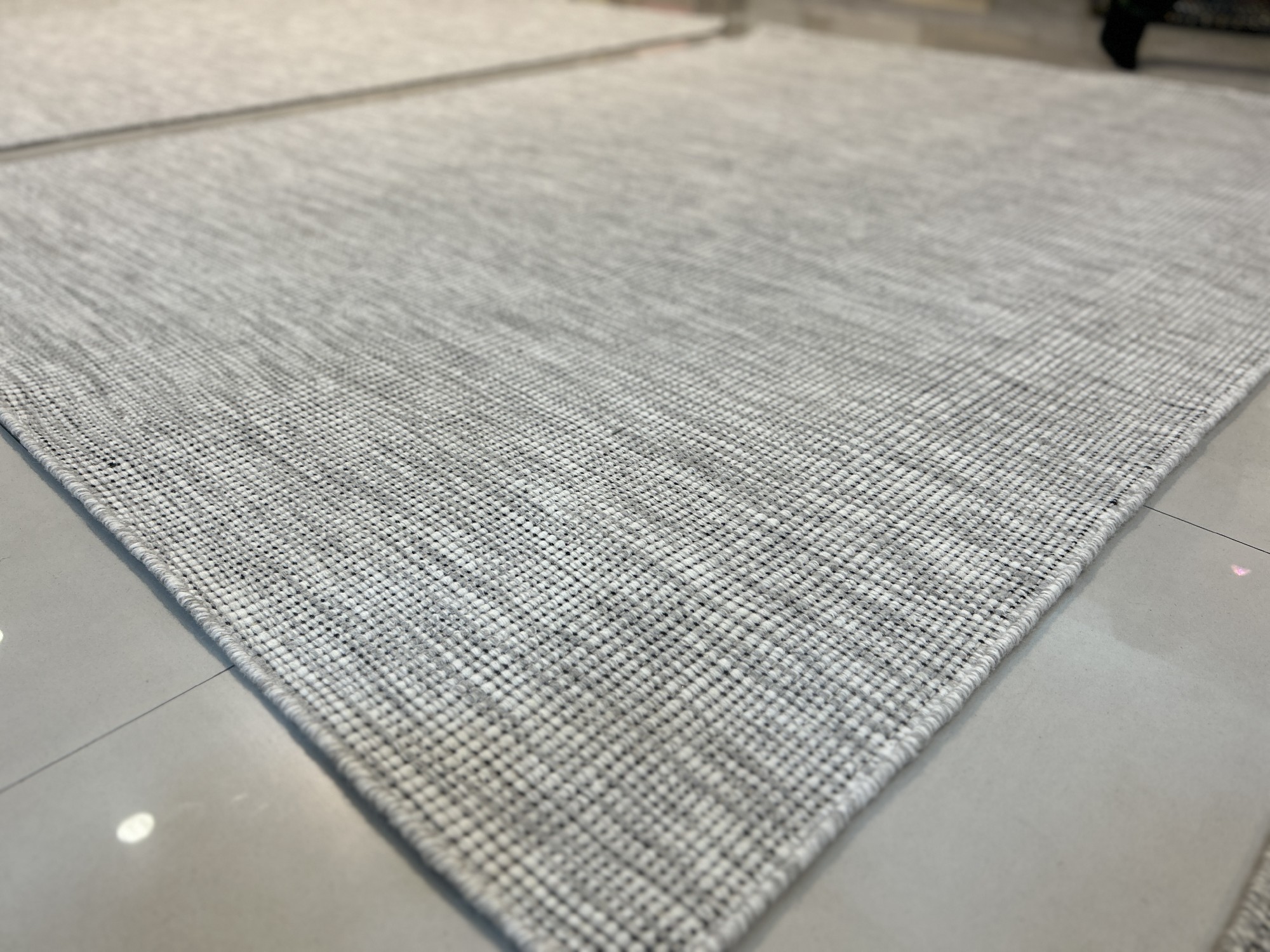 Teppich 'Dvadasi', grau, B 240 cm, L 170 cm von fischer's lagerhaus