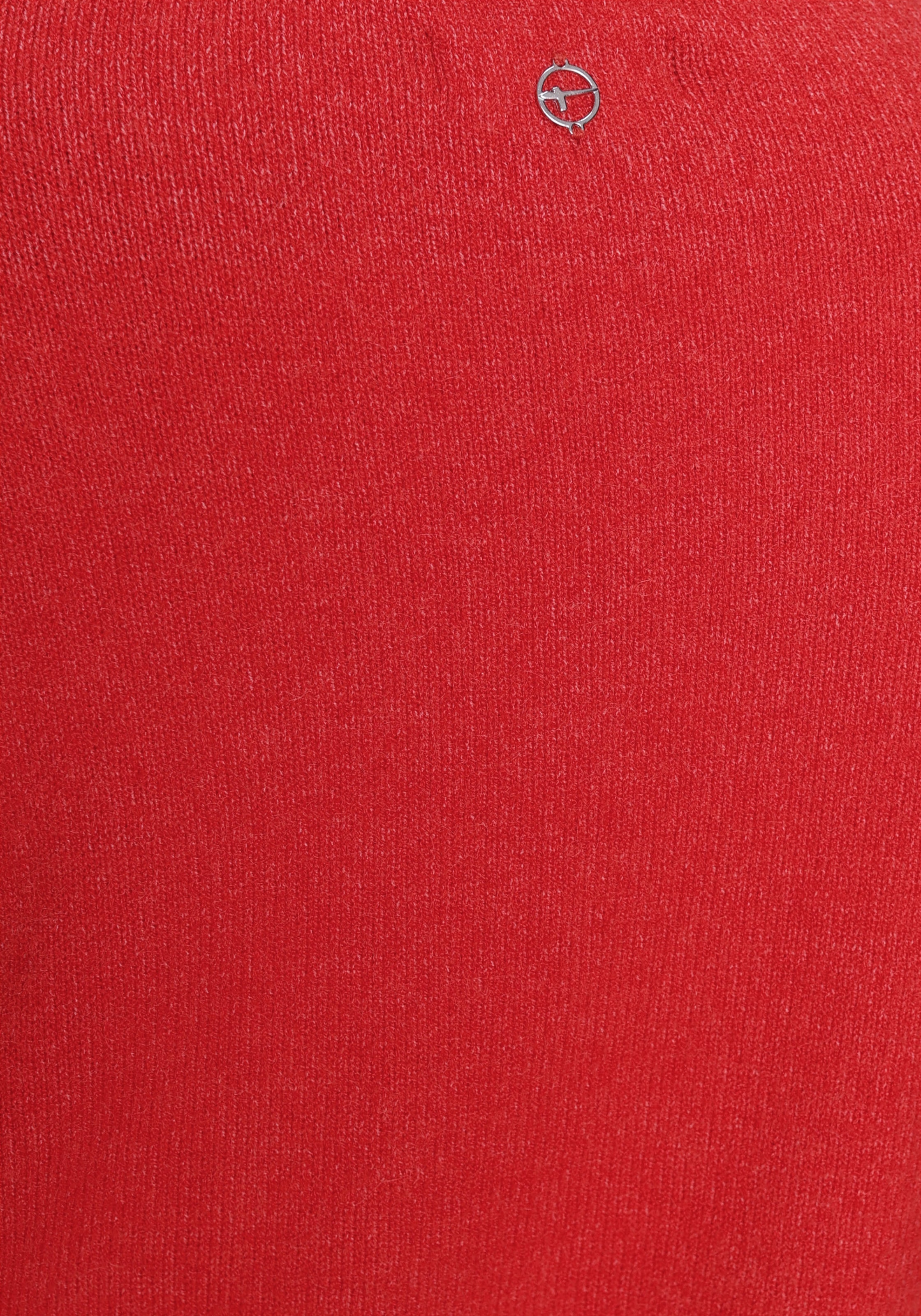 Tamaris V-Ausschnitt-Pullover , mit Frontbiese