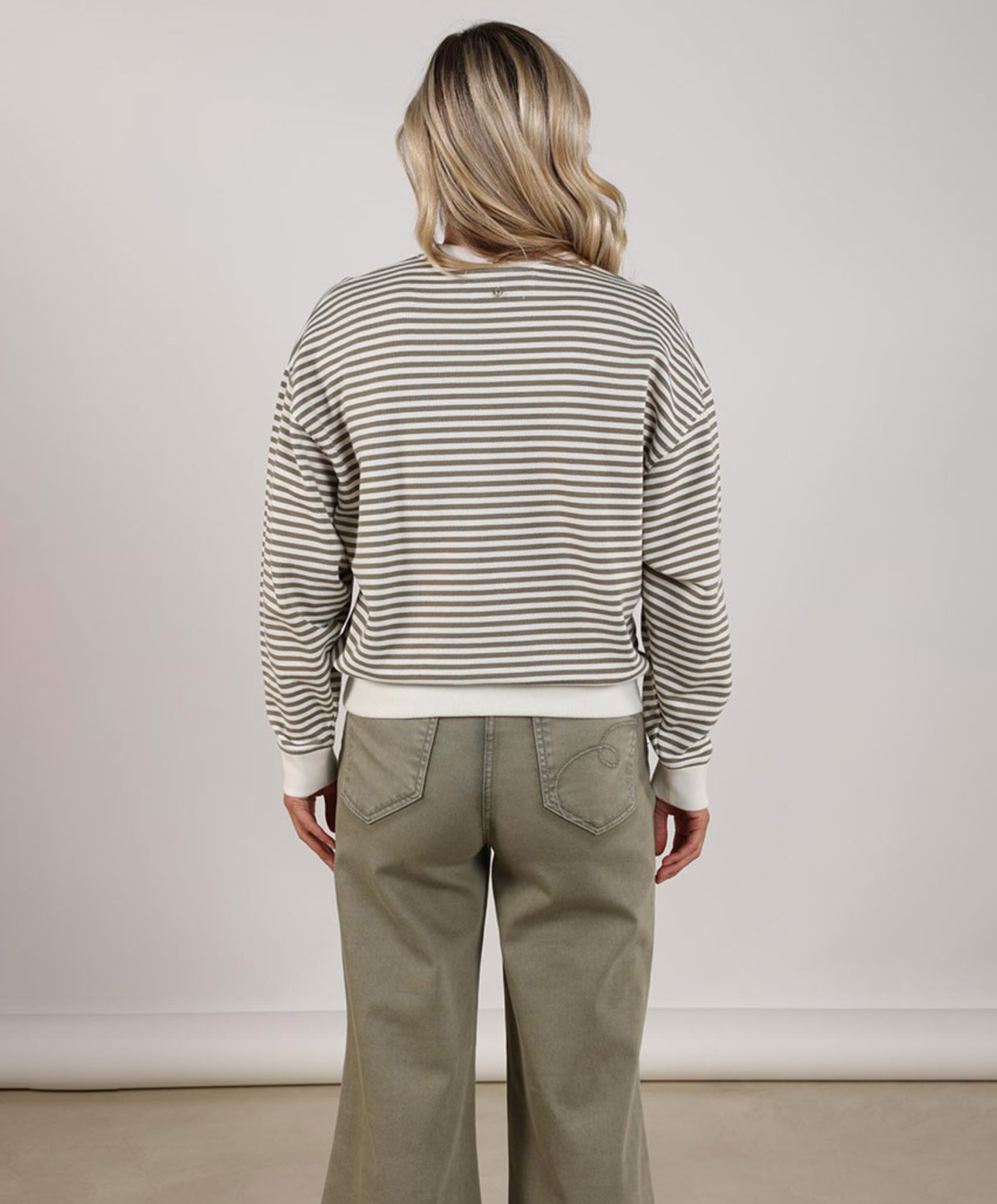Nukus Dames sweater groen