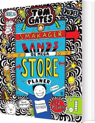 Tom Gates 14 - Småkager, Geniale Bands Og Mega Store Planer - Liz Pichon - Bog