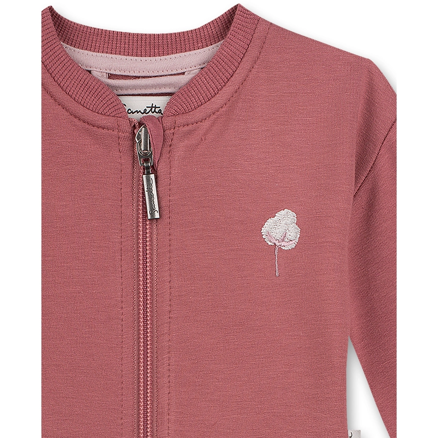Sanetta PURE Sweatjacke rosa