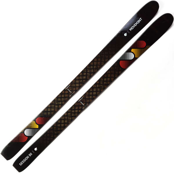Ski de randonnée MOVEMENT SESSION 90 BLACK/WHITE/RED