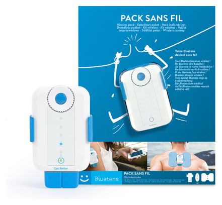 Clip sans Fil Bluetens 2 Electrodes surf et 1 Papillon