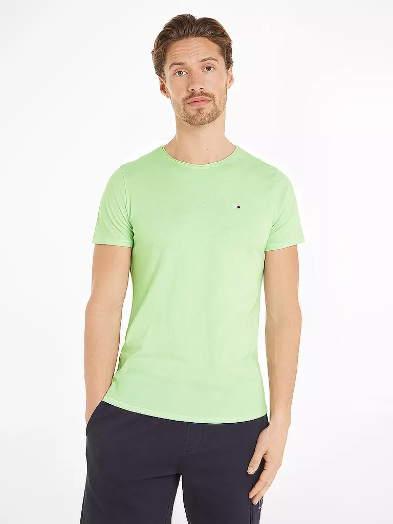 TOMMY JEANS T-Shirt hellgrün