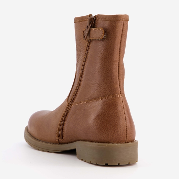 Hush Puppies leren meisjes enkellaarsjes
