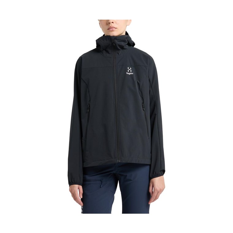 Haglöfs Move Softshell Hood Women True Black