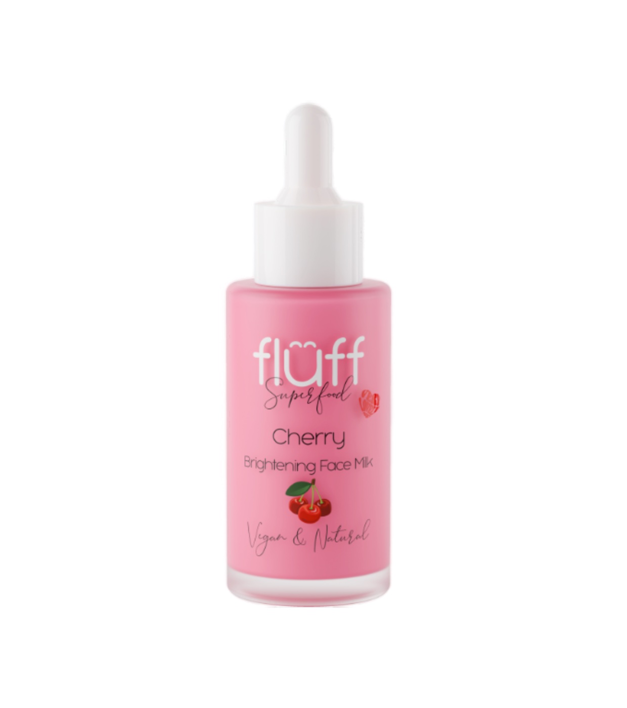 Fluff - Leite facial iluminador - Cereja