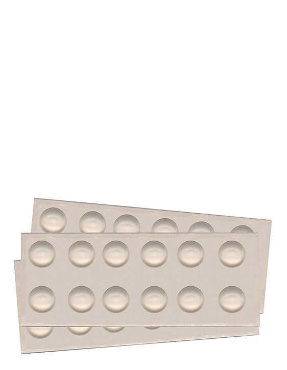 Patin bumper antichoc rond transparent Scotch ø8 mm, lot de 16