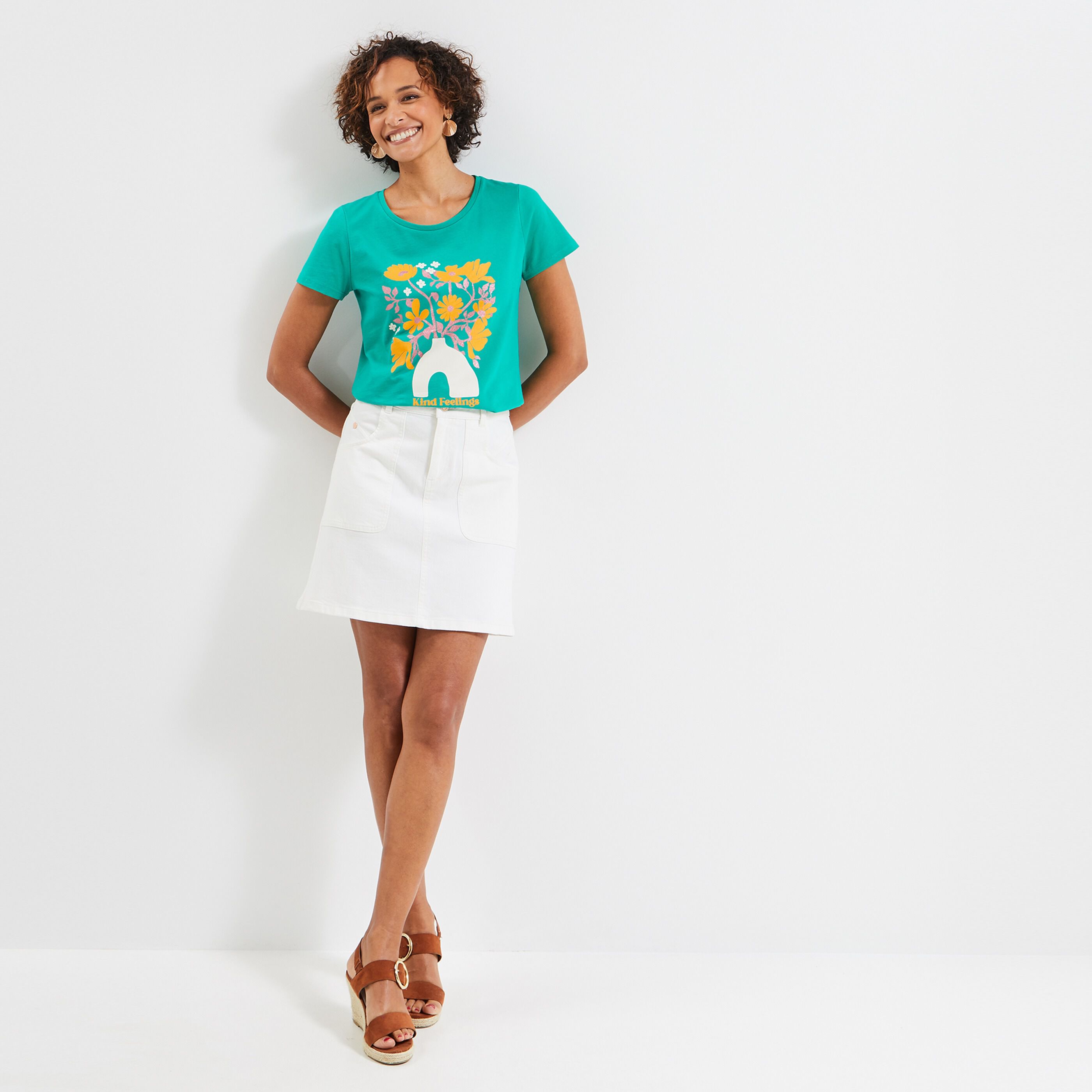 T-shirt femme - VERT