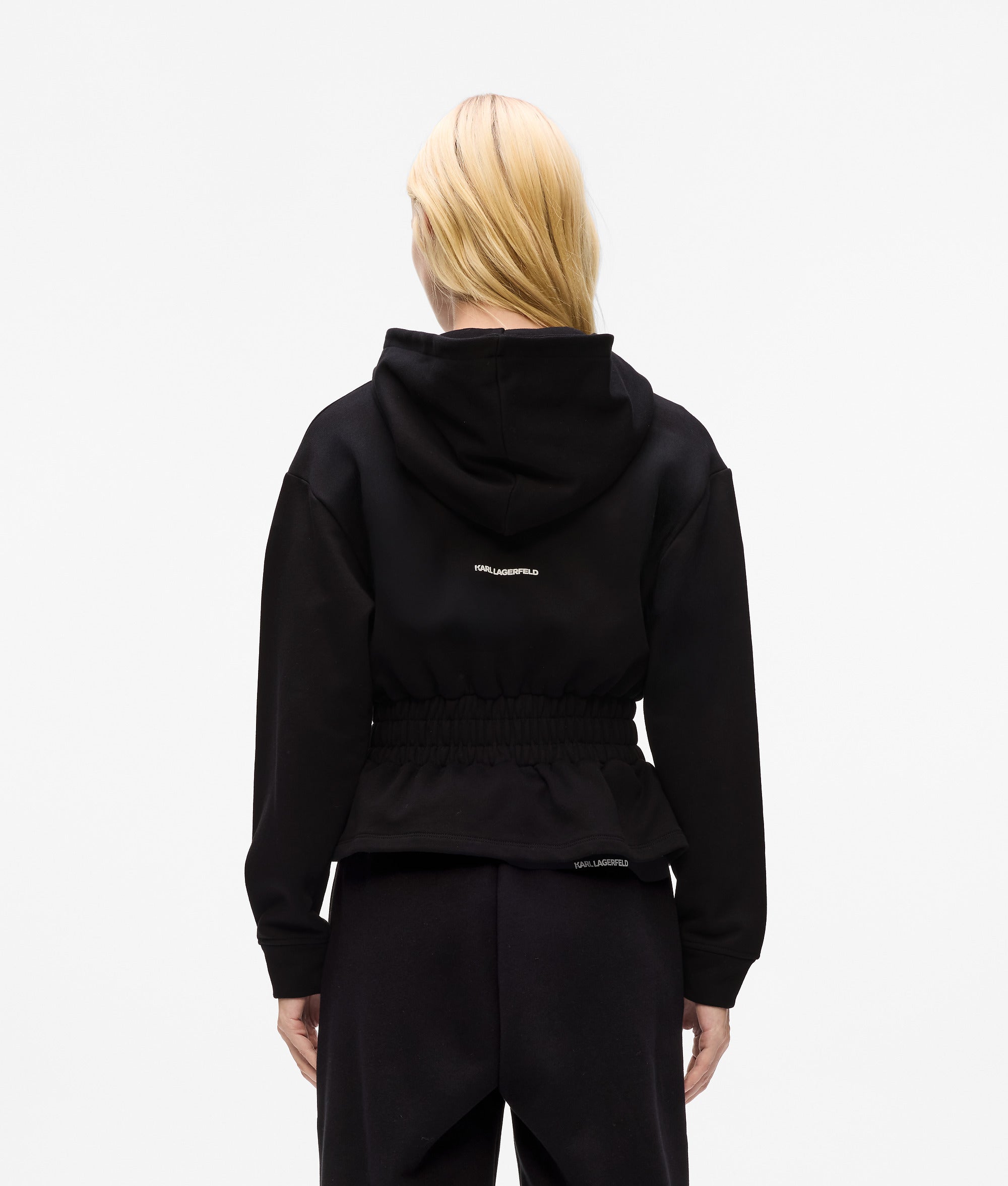 Ikon hoodie met figuurrits