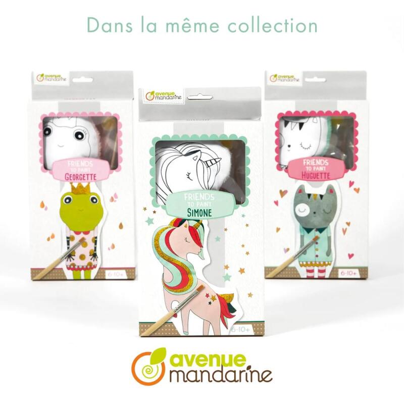Friends to Paint, Georgette la Grenouille - Multicolore