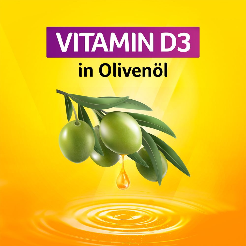 Vitamin D3  VIGANTOLVIT Öl, 500 I.E. pro Tropfen - Jetzt 10% Rabatt mit dem Code vigantolvit10 sparen*